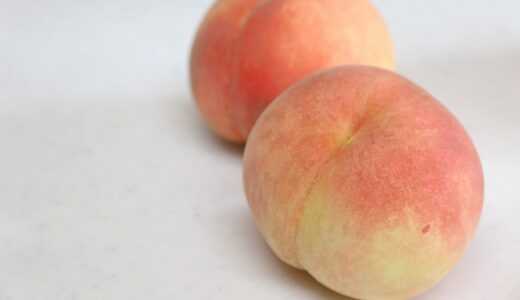 白桃の旬の時期(食べ頃)や味の特徴(糖度など）を解説