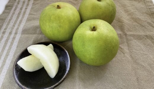 二十世紀梨の旬の時期(食べ頃)や味の特徴(糖度など）を解説